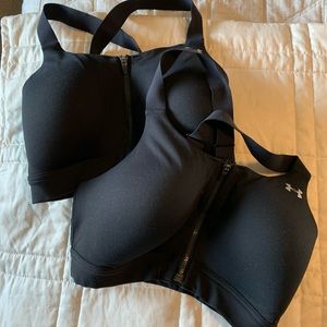 Under Armour Eclipse Zip Sports Bra Bundle